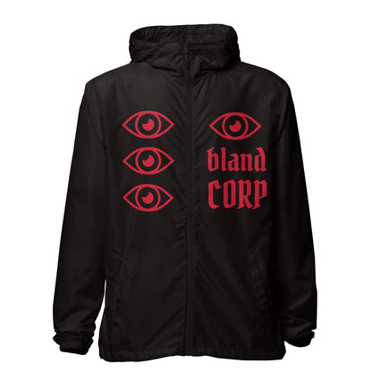 ADULT UNISEX WINDBREAKER | BLACK, RED