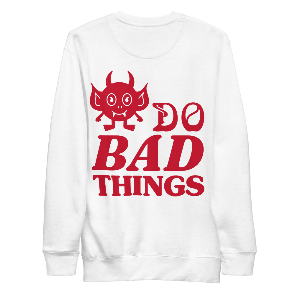 ADULT UNISEX SWEATER | BLACK, WHITE, RED, BLUE