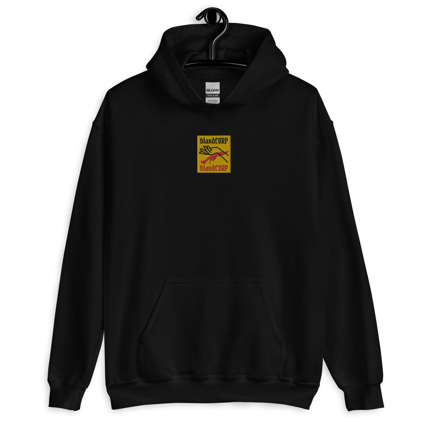 ADULT UNISEX HOODIE | BLACK, RED, YELLOW